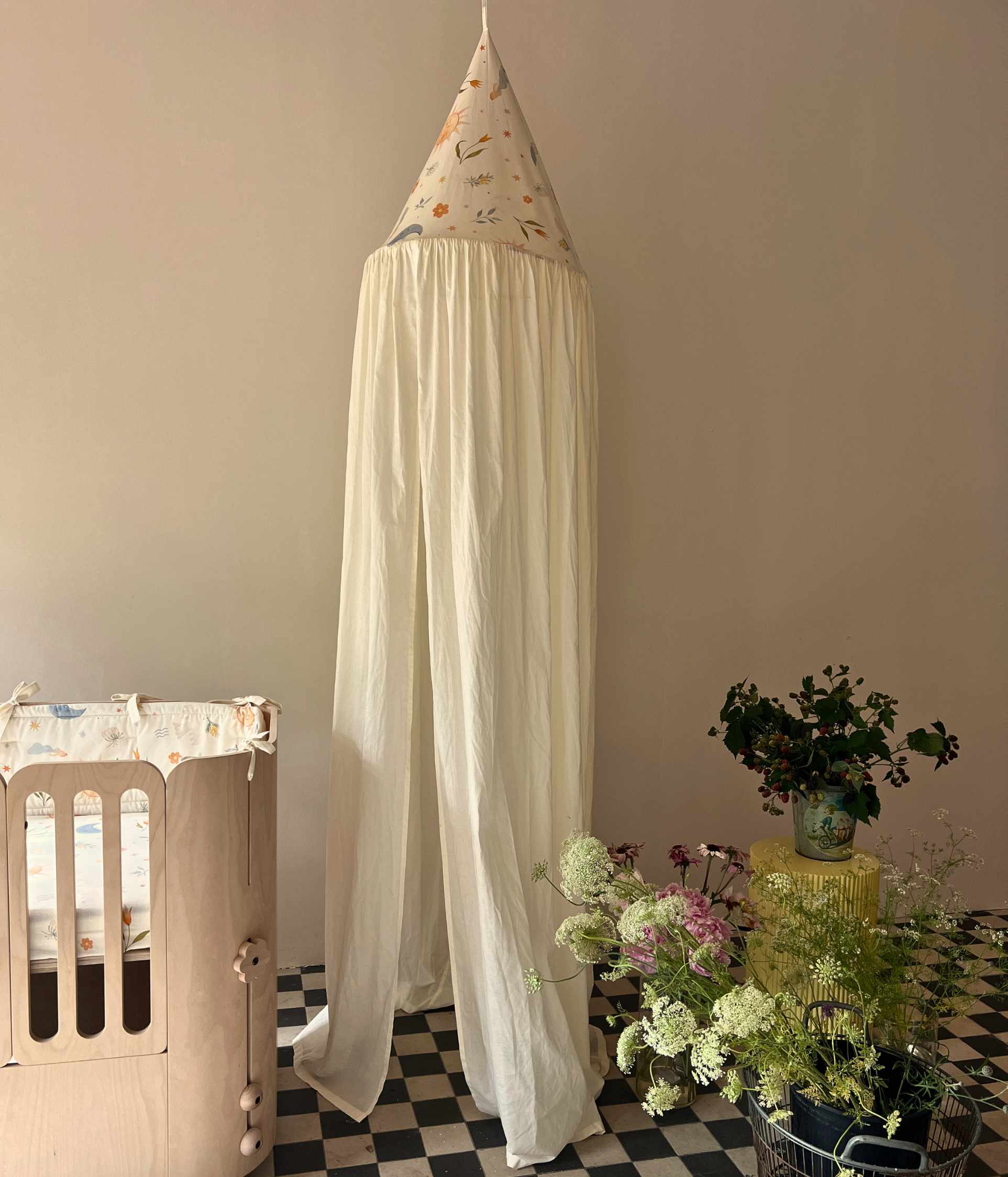 Limited Edition - Bed Canopy with Sun and Moon
