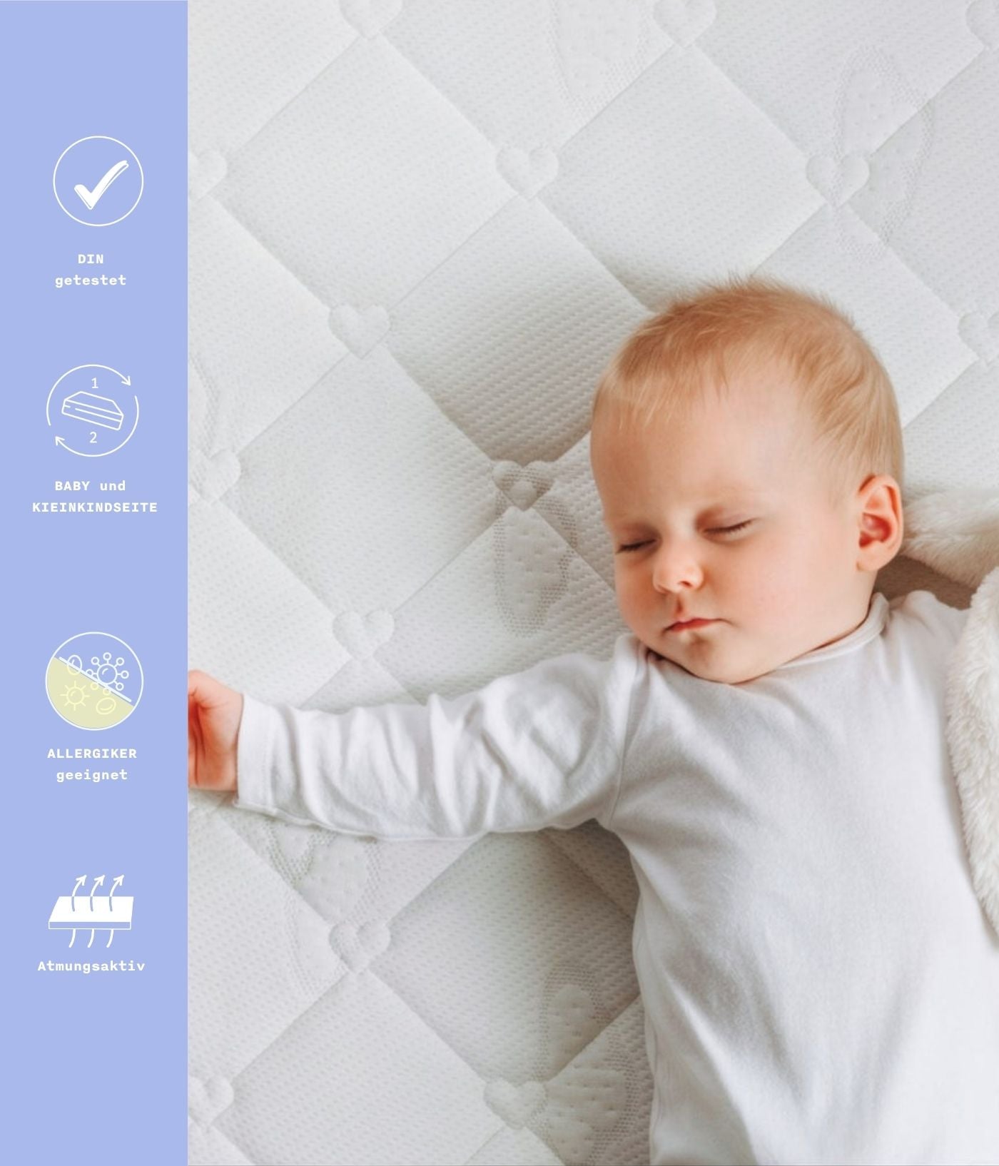 Baby mattress for 4 in 1 convertible crib - Nani Berlin x Träumeland