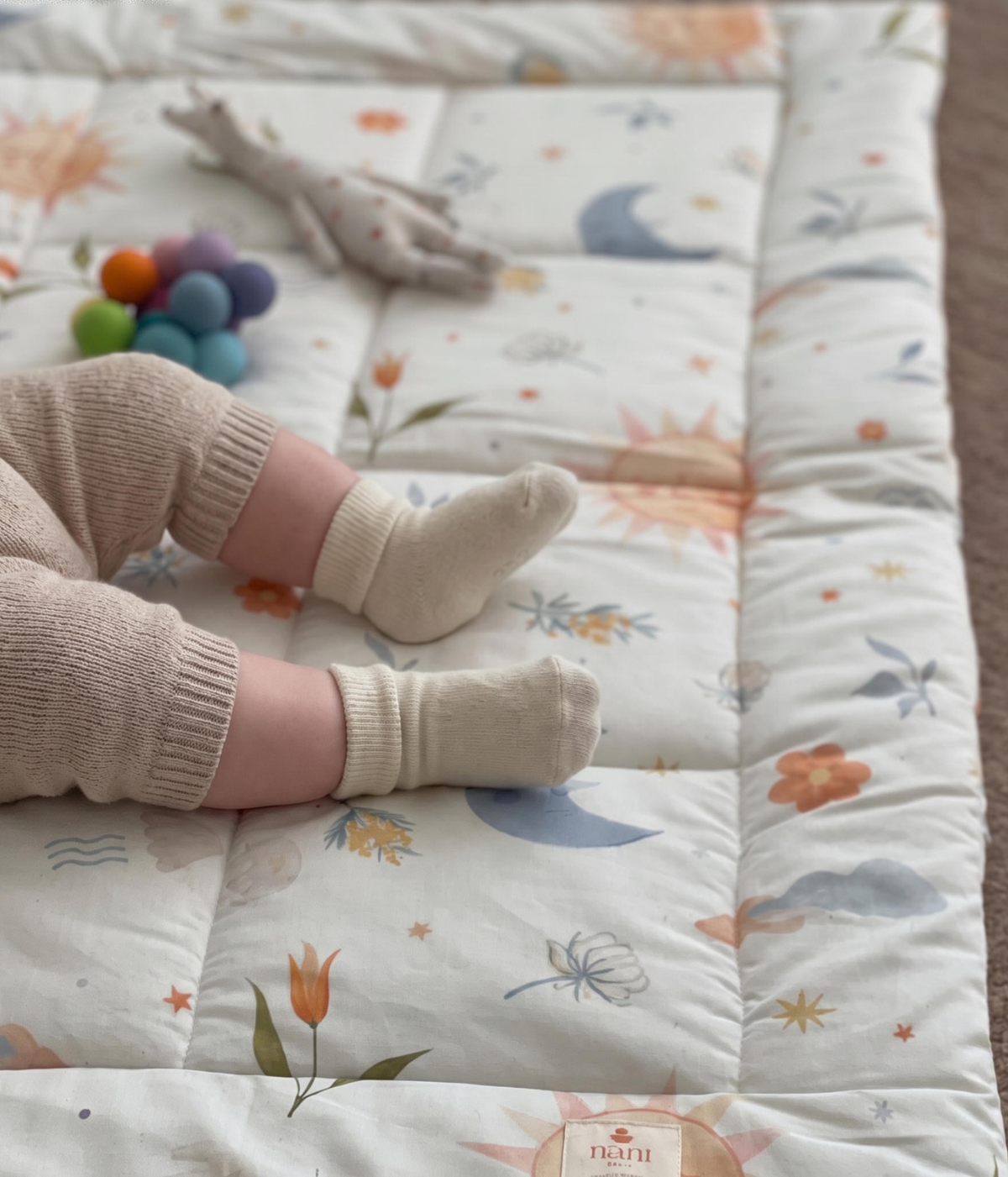 Organic Cotton Play Mat for Babies