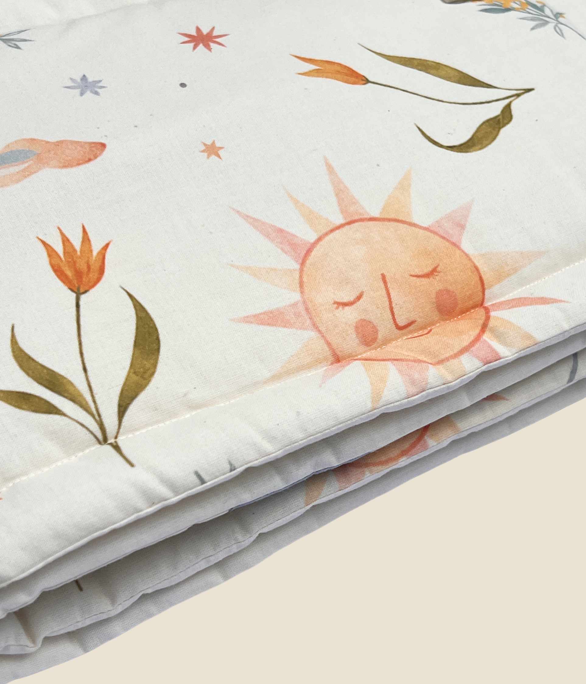 Cot Bumper for Baby Crib – My Sun, My Moon