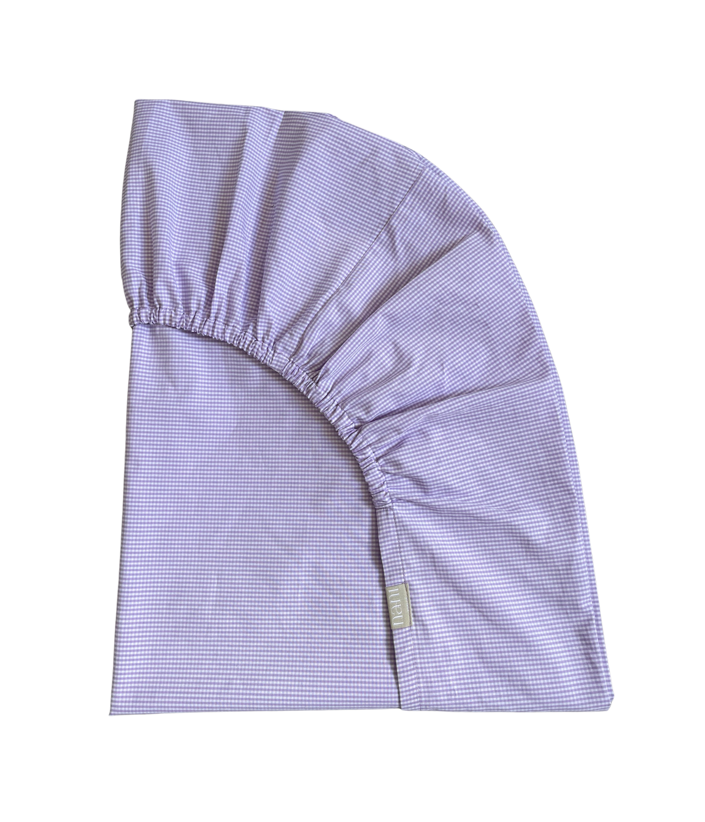 Spring Collection - Spennbettlaken Vichy-Karo (Flieder)