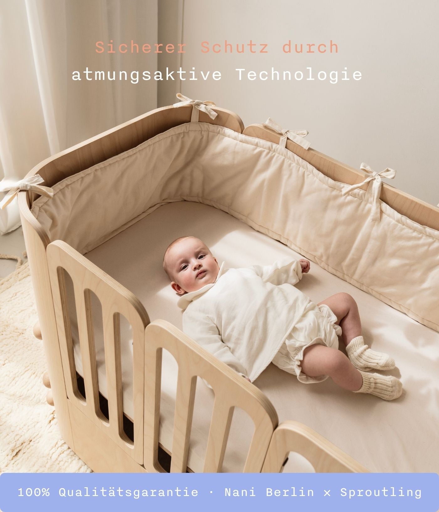 Waterproof Mattress Protector - Nani Berlin x Sproutling