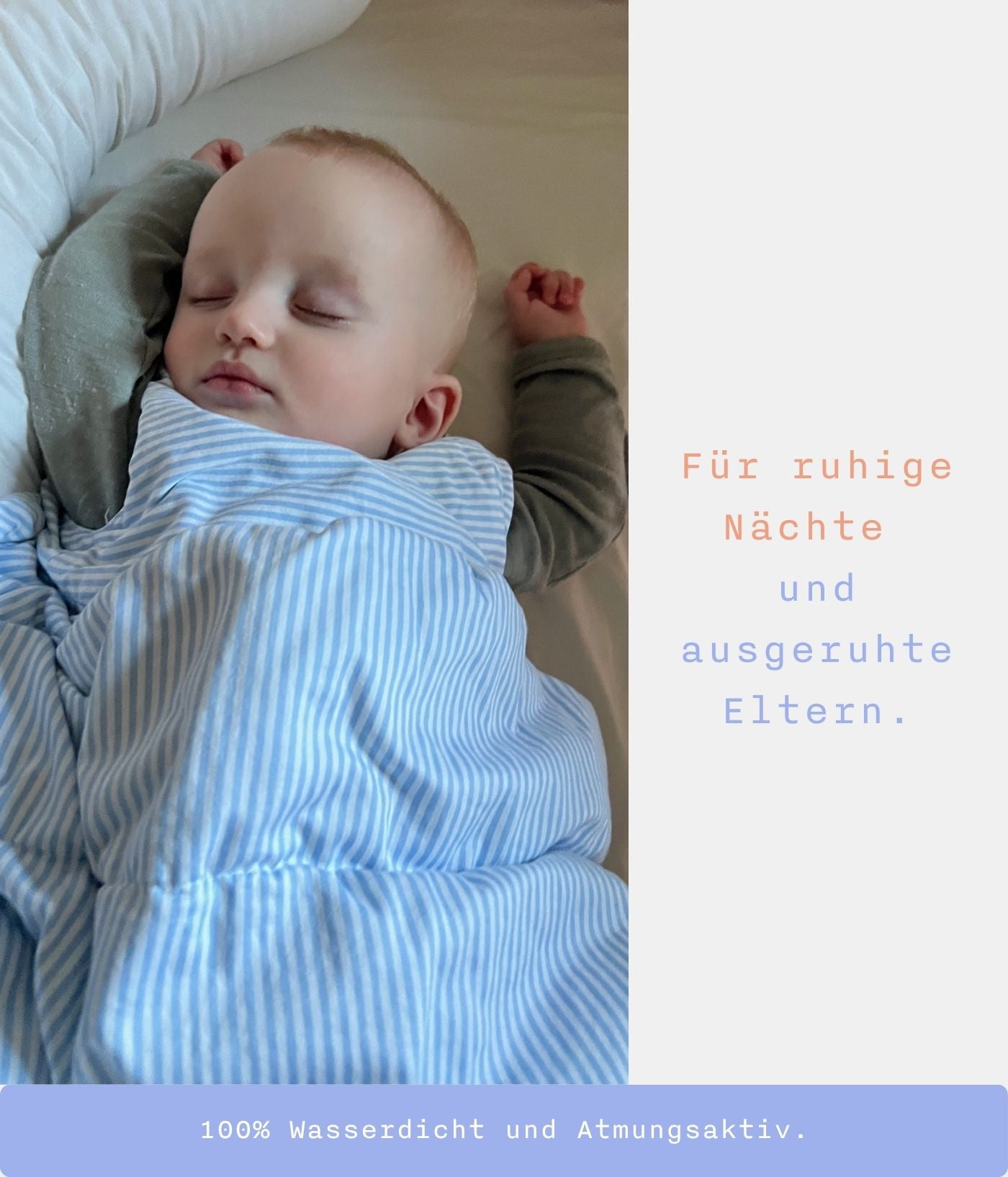 Wasserdichter Matratzenschutz fürs Babybett Nani Berlin x Sproutling