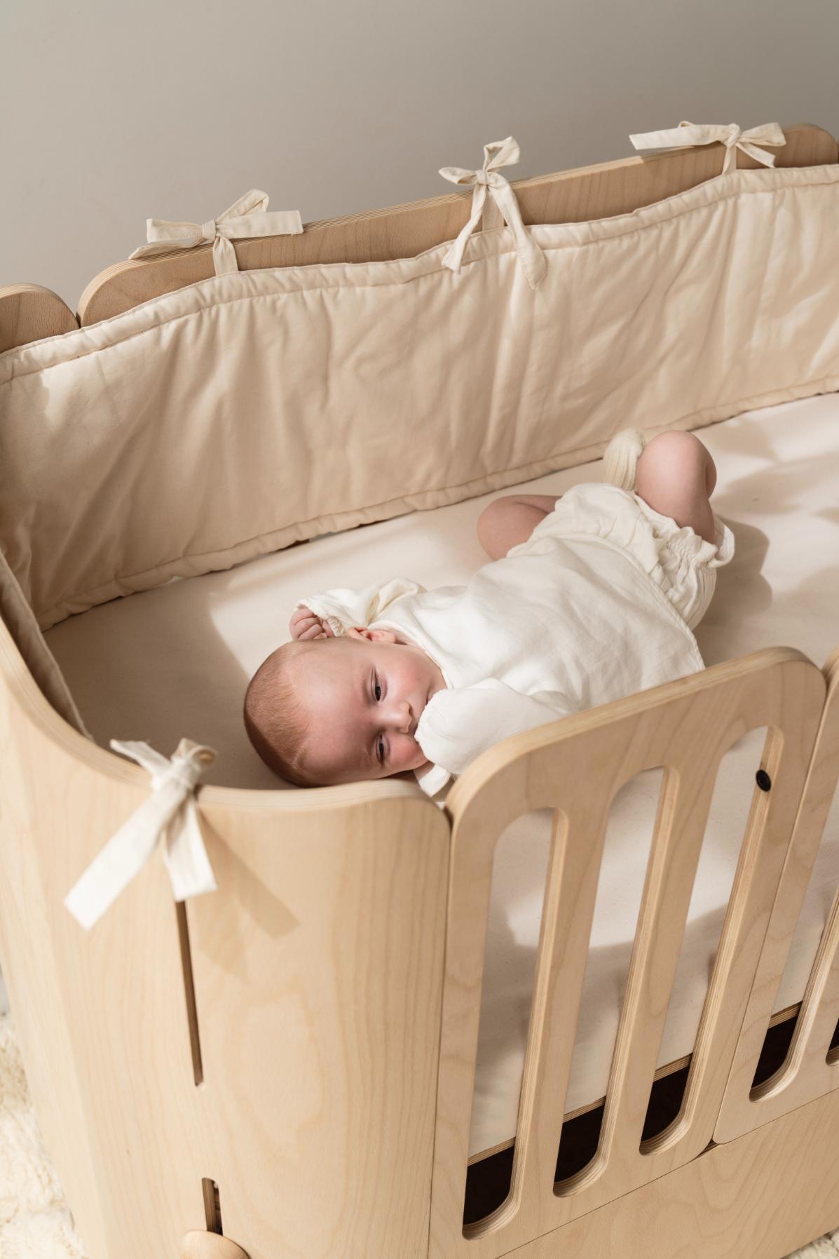 The 4 in 1 Convertible Crib that grows with your child