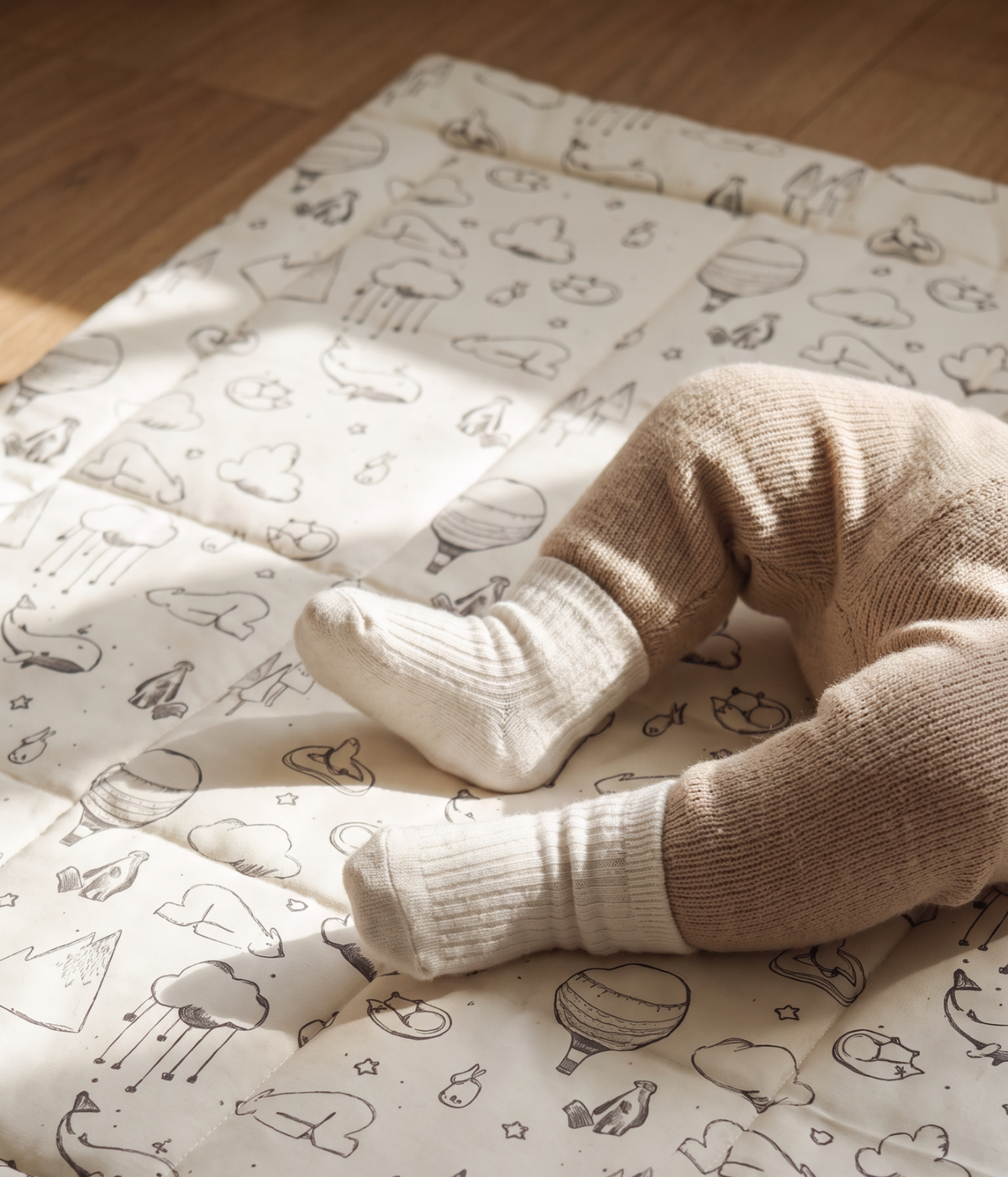 Organic Cotton Play Mat for Babies